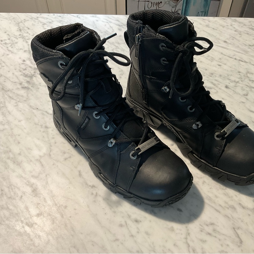 Harley-Davidson Waterproof Motorcycle Boots - Picture 2 of 6